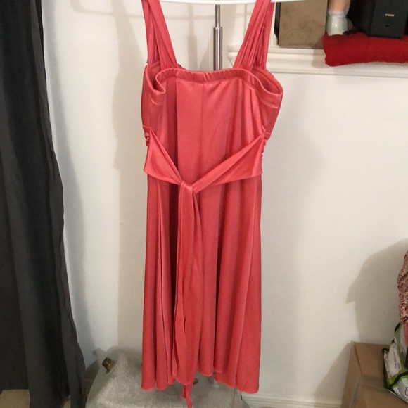 Speechless Women’s Satin Coral dress - Picture 4 of 5